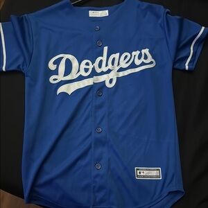 Blue Dodgers Baseball Jersey